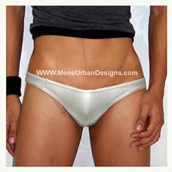 Groovin' V-Cut Bikini Brief - White