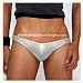 Groovin' V-Cut Bikini Brief - White