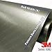 3M 1080 BR230 Brushed Titanium 3in x 5in (Sample Size) Car Wrap Vinyl Film