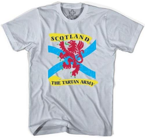 Scotland Army Soccer T-shirt, Cool Grey, XX Large