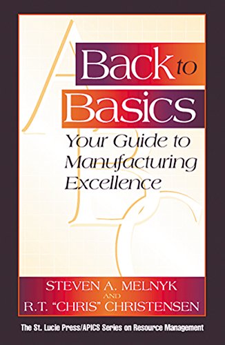 Back to Basics: Your Guide to Manufacturing Excellence (Resource Management)