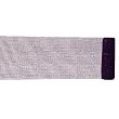 12' x 6" Wide Wired Mesh Purple Sparkle Tinsel Christmas Garland Ribbon