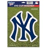 New York Yankees Official Logo 6x9 Die Cut Magnet