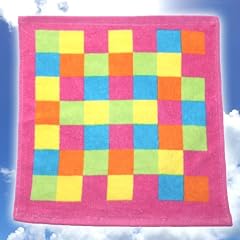 【CrazyPink】【5枚で1050円】新作・使いやすい大きさ・プリントデザイン・ハンドタオル・ふんわり・スポーツに海にプールにお風呂に・使い心地満点！