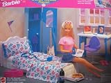 University Barbie Dorm Room Playset - Coolest College Room For Barbie Doll (1998 Arcotoys, Mattel)