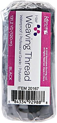 Konclusive Beauty Black Weaving Thread 131YD