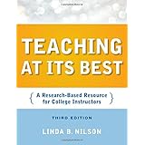 teaching at its best a research based resource for college instructors