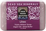UPC 812281010315 product image for One With Nature Lilac Dead Sea Mineral Soap, 7 Ounce Bar | upcitemdb.com