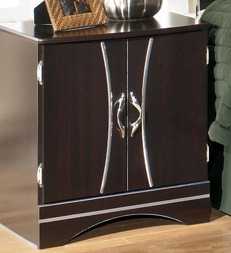 Two Door Night Stand by Ashley Furniture