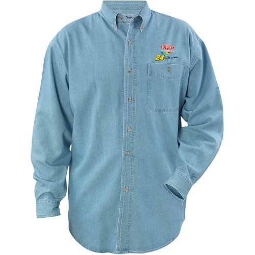 Buy Chase Authentics Jeff Gordon Long Sleeve Denim Shirt by Chase Authentics