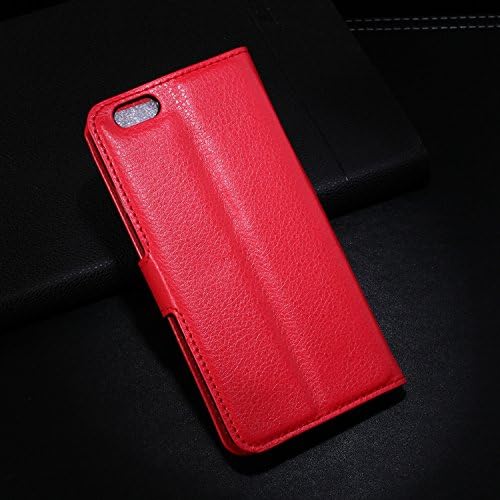 For iPhone 6 case, HQF® Wallet Case [Kickstand Feature] Leather Case Cover [Special Edition] with Credit Card ID Holders for iPhone 6 4.7 Inch(Red)