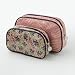 Cul-de-Sac 2-pk. Zebra and Leopard Cosmetic Bags