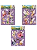 Disney Fairies 3D Glow In The Dark Wall Decorations