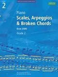 Piano Scales, Arpeggios and Broken Chords: Grade 2