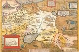 Map of Russia - Abraham Ortelius Art Print Poster - 29 x 20