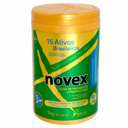 Novex Brazilian Hair Care Treatment RIQ 15 Activos Oz