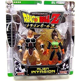 Dragonball Z Alien Invasion Action Figure 2-Pack Vegeta & Nappa [Green Package]