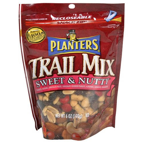 Planters Trail Mix, Sweet & Nut, 21-Ounce Units (Pack of 6) by Planters