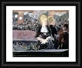 Bar at Folies Bergere, 1881. - Framed 10x8 Print (25x20cm) by Heritage-Images