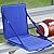 Blue Travel Stadium Seats - Outdoor Folding Seat - Portable Bleacher Stadium Chairs