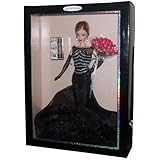 Barbie 1999 Collector Edition 12 Inch Doll - 40th Anniversary Barbie Doll with Gown, Shoes, Jewelry, Bouquet, Miniature Doll and Package, Doll Stand and Certificate of Authenticity