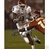 Mark Clayton Autographed Oklahoma Sooners (White Jersey) 8x10 Photo