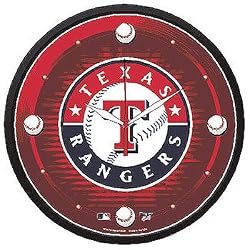 Texas Rangers MLB Round Wall Clock by Wincraft