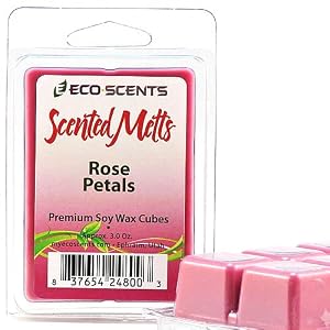 2-Pack EcoScents Scented Wax Melts - Rose Petals. Maximum scent load delivering 120+ hours...