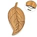 Flash Drive 8GB, Memory Stick Pen Drive USB2.0 AreTop Cute Cartoon Miniature Wooden Leaf Shape Thumb Drives for Date Storage Gift for School Students Kids Children Teacher Collegue Employees