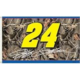 #24 JEFF GORDON 3X5 2 SIDED PREMIUM REALTREE CAMO FLAG