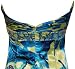 Paisley Floral Print Satin Beaded Formal Gown Prom Dress image 4