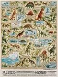 Carolyn Halliday Dinosaur Chart 300pc Jigsaw Puzzle