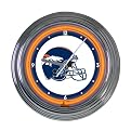 Multi Neon Clock - Broncos (15")