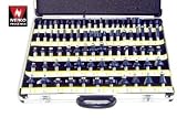 80-Piece Premium-Grade 1/2 Tungsten Carbide Router Bit Set - 3 and 2 Blade - Aluminum Case