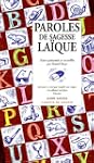 Paroles de sagesse la�que