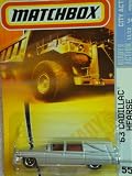 Matchbox City Action Gray '63 Cadillac Hearse Detailed Diecast #55 Scale 1/64 Collector