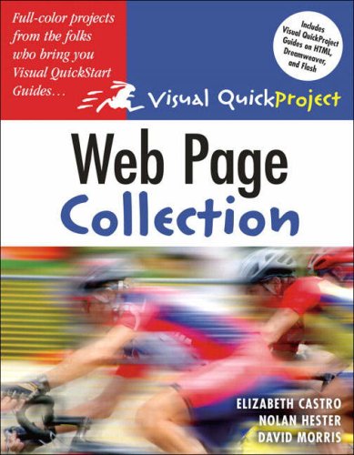 Image of: Web Page Visual QuickProject Guide Colle