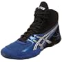 ASICS Men's Cael Wrestling Shoe,Royal/Silver/Black,6.5 D US