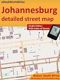 Map of Johannesburg (South Africa, SAR)