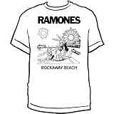 Ramones Rockaway Beach Adult T-Shirt, Size: Large