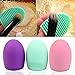 HeroNeo Cleaning MakeUp Washing Brush Silica Glove Scrubber Board Cosmetic Clean Tools