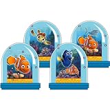 Disney/Pixar Finding Nemo Coral Reef Water Globes 4 Pack