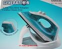 Cordless Iron Teflon Non-stick Soleplate Cordless Steam Iron