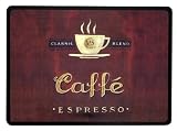 Premier Housewares - Set de table "Caffé Espresso" - Lot de 4 - 1 x 29 x 20 cm (Import Grande Bretagne)