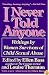 I Never Told Anyone: Writings by Women Survivors of Child Sexual Abuse