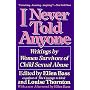 I Never Told Anyone: Writings by Women Survivors of Child Sexual Abuse
