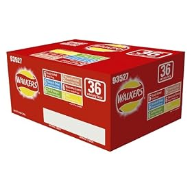 Walkers Crisps Variety Pack 25 g (Pack of 36)