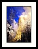 Great American Picture IS641030 Clouds and El Capitan, Yosemite, California Framed Photograph - Jule