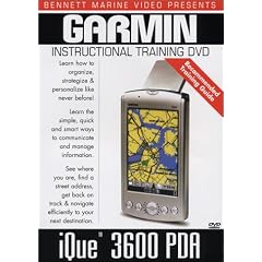 Garmin Ique 3600 PDA GPS Instructional Training DVD