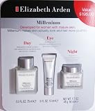 Elizabeth Arden Millenium 3 Piece Set - Day Renewal Emulsion (2.5 oz), Night Renewal Cream (1.7 oz), Eye Renewal Cream (0.5 oz)